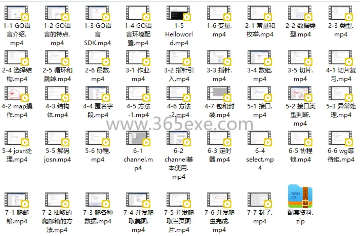 Go语言零基础快速上手实战教程完整版 (图2)